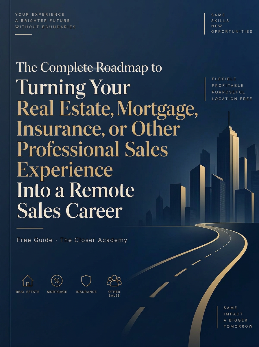 Cover of The Complete Roadmap for real estate, mortgage, insurance, and other professional sales people